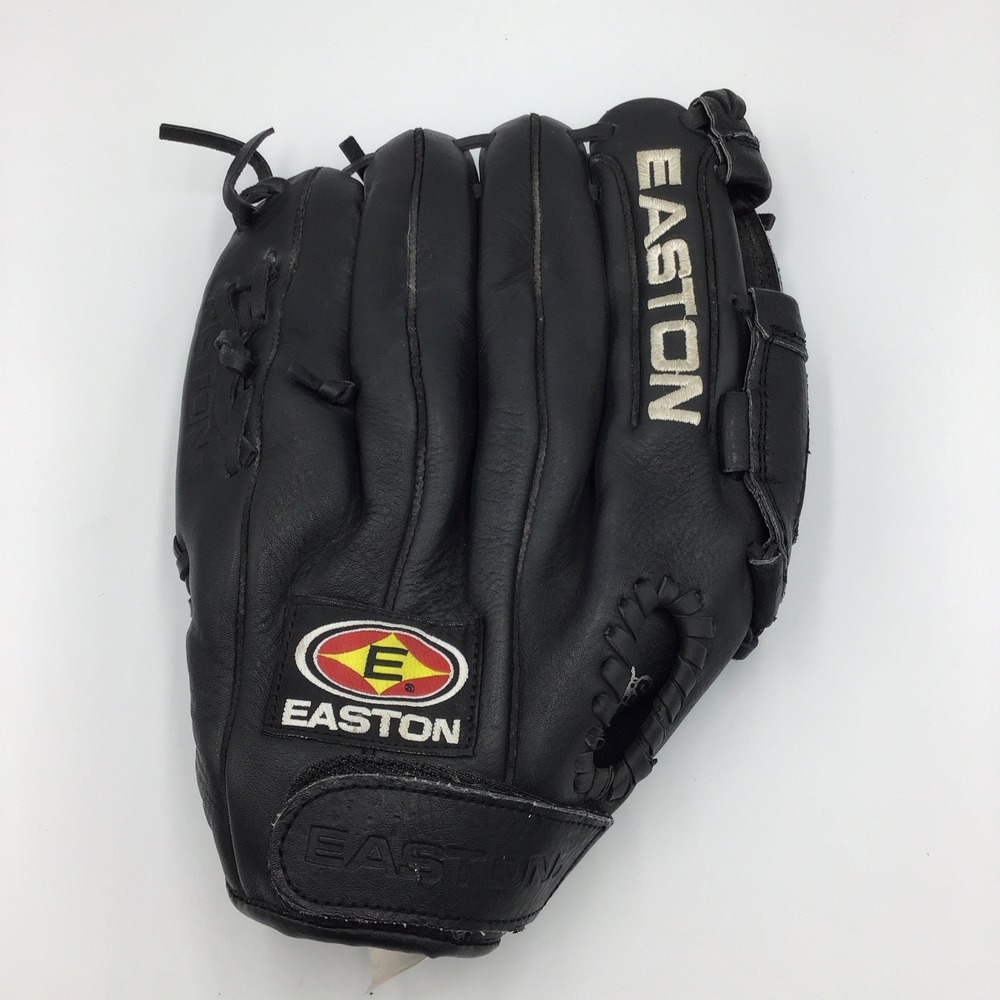 Easton Black Leather Softball Mitt